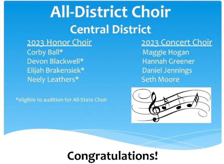 All-District Choir 2023